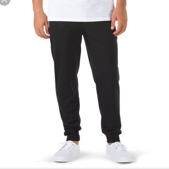 slip on vans with joggers